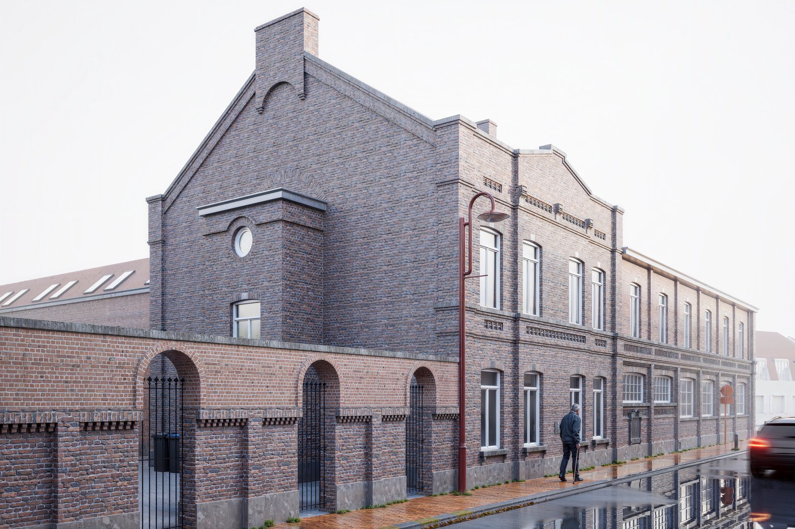 Preserving the existing streetscape